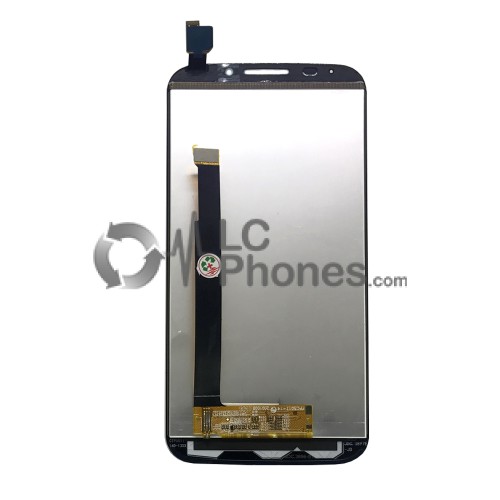 Alcatel Vodafone Smart 4 Power - Full Front LCD Digitizer White