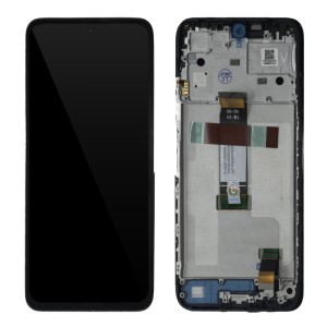 Xiaomi Redmi 12 23053RN02A, 23053RN02Y, 23053RN02I / Redmi 12 5G 23076RN4BI - Full Front LCD Digitizer with Frame Black