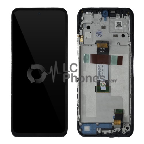 Xiaomi Redmi 12 23053RN02A, 23053RN02Y, 23053RN02I / Redmi 12 5G 23076RN4BI - Full Front LCD Digitizer with Frame Black