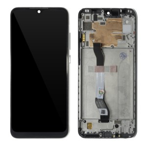 Xiaomi Redmi Note 8T - Full Front LCD Digitizer with Frame Black