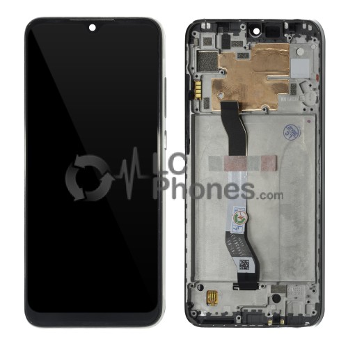 Xiaomi Redmi Note 8T - Full Front LCD Digitizer with Frame Black