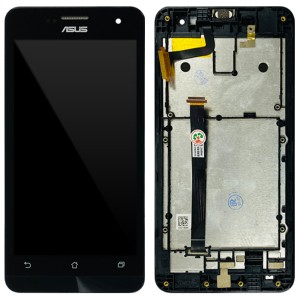 Asus Zenfone 5 A500CG A501CG A502CG A500KL - Full Front LCD Digitizer With Frame Black