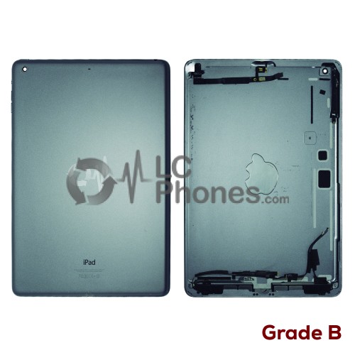 iPad Air A1474 Wi-Fi Version - Back Housing Cover Space Grey ( Original Used ) Grade B