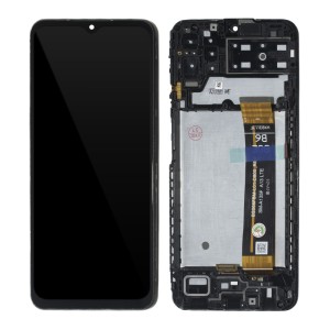 Samsung Galaxy A13 (2022) A137 - Full Front LCD Digitizer With Frame Black 