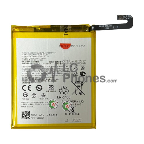 Motorola Moto G 5G Plus / G100 - Battery LZ50 5000mAh 19.4Wh