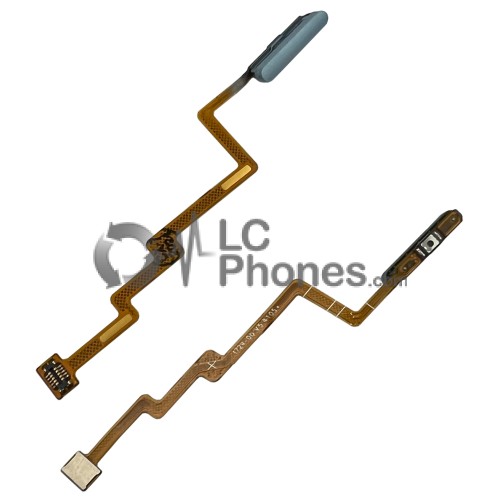 Xiaomi Poco F3 - Fingerprint Button Flex Cable Deep Ocean Blue