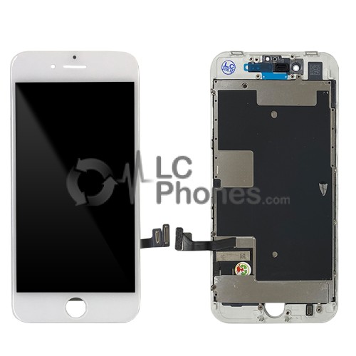 iPhone SE (2022) - Exclusive Full Front LCD Digitizer (Original Remaded)  White