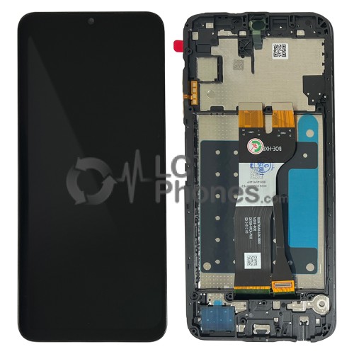 Samsung Galaxy A05s A057F - Full Front LCD Digitizer with Frame Black