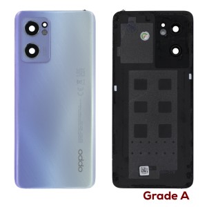 OPPO Find X5 Lite / Reno7 5G - Battery Cover with Adhesive & Camera Lens Startrails Blue  Take Out Grade A