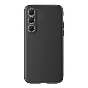 Samsung Galaxy A55 5G A556 - Soft Color Flexible Cover TPU Case Black