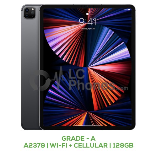 iPad Pro 12.9 5th Gen (2021) A2379 Wi-Fi + Cellular 128GB Grade A