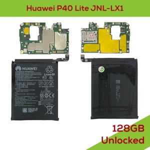 Huawei P40 Lite JNL-LX1 - Fully Functional Logic Board 128GB UNLOCKED with Matching Battery