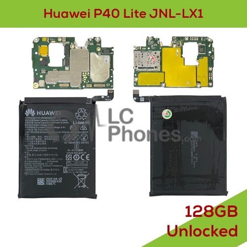 Huawei P40 Lite JNL-LX1 - Fully Functional Logic Board 128GB UNLOCKED with Matching Battery