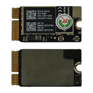 Macbook Air 11 A1465 / Air 13 A1466 2012 - WiFi Bluetooth AirPort Card Module 653-0009 / 607-9061 BCM943224PCIEBT2