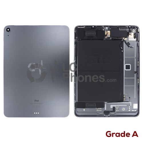 iPad Air 4th Gen (2020) A2316 A2324 A2325 A2072 - Back Housing Cover Full Assembled Space Grey (Original Used) Grade A