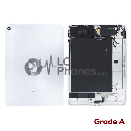 iPad Air 4th Gen (2020) A2316 A2324 A2325 A2072 - Back Housing Cover Full Assembled Silver (Original Used) Grade A