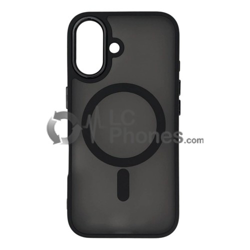 iPhone 16 - Magnetic Color Matte Case Black