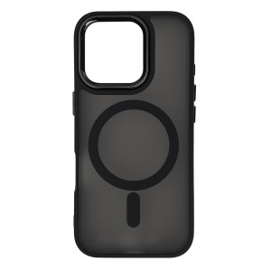 iPhone 16 Pro Max - Magnetic Color Matte Case Black