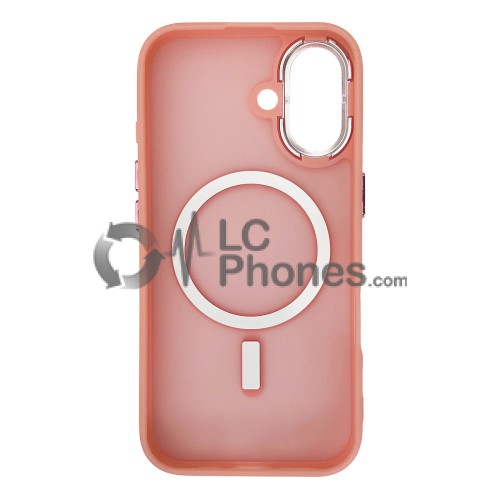 iPhone 16 - Magnetic Color Matte Case Pink