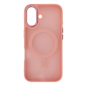 iPhone 16 - Magnetic Color Matte Case Pink