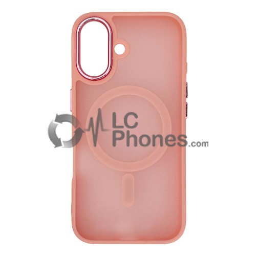 iPhone 16 - Magnetic Color Matte Case Pink