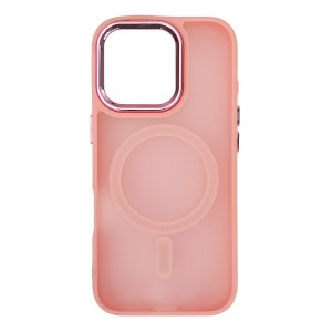 iPhone 16 Pro - Magnetic Color Matte Case Pink