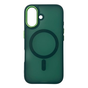 iPhone 16 - Magnetic Color Matte Case Dark Green