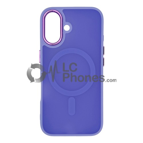 iPhone 16 - Magnetic Color Matte Case Purple