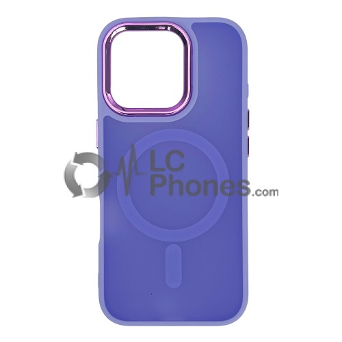 iPhone 16 Pro - Magnetic Color Matte Case Purple