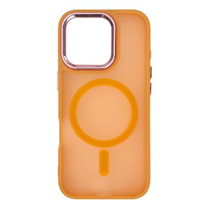 iPhone 16 Pro - Magnetic Color Matte Case Orange