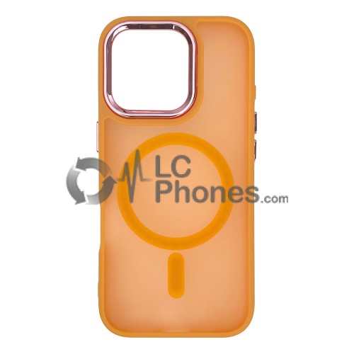 iPhone 16 Pro - Magnetic Color Matte Case Orange