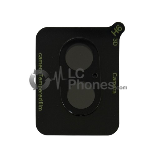 iPhone 16 - Camera Lens Tempered Glass 9H Black