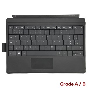 Microsoft Surface 3 - Detachable Keyboard Swiss Multilingual Layout Black  Grade A/B