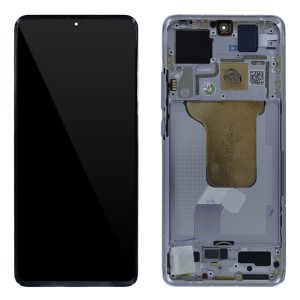 Xiaomi 12 2201123G, 2201123C / 12X 2112123AC, 2112123AG - Full Front LCD Digitizer with Frame Purple 