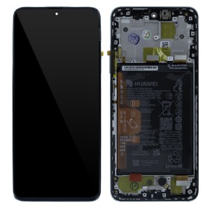 Huawei Nova Y90 CTR-LX2, CTR-LX1, CTR-LX3 - Full Front LCD Digitizer with Battery & Frame Emerald Green 