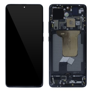 Xiaomi 12 2201123G, 2201123C / 12X 2112123AC, 2112123AG - Full Front LCD Digitizer with Frame Grey 