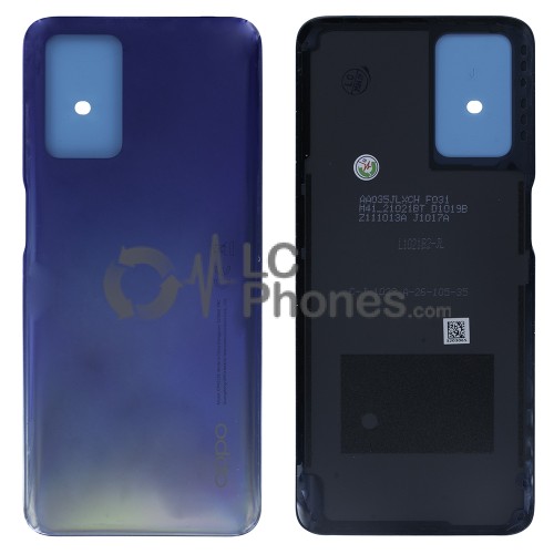 OPPO A54 CPH2239 - Battery Cover with Adhesive Starry Blue < Service Pack >