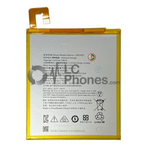 Lenovo Tab M9 - Battery L19D1P31 5100mAh 19.7Wh