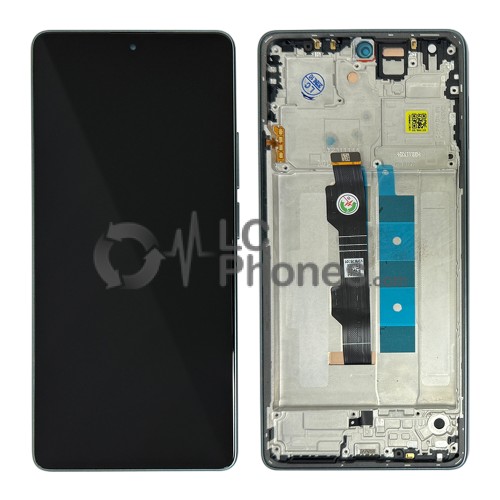 Xiaomi Redmi Note 13 Pro 4G 23117RA68G, 2312FPCA6G - Full Front LCD Digitizer with Frame Forest Green < Service Pack >