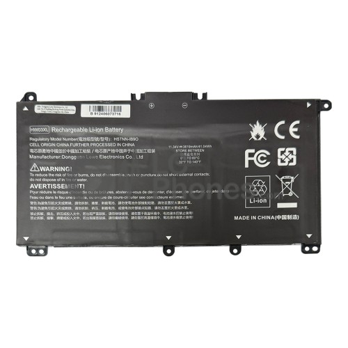 HP - Laptop Battery HW03XL 36199mAh 41.04Wh for HP Pavilion 1 15-EG 15-EH 15T-EG 15Z-EH Series HP 17-CN 17-CP 17S-CU 17T-CN 17Z-CP Series HW03XL HSTNN-B90 HSTNN-B9O HSTNN-LB8U HSTNN-OB2A L96887-1D1