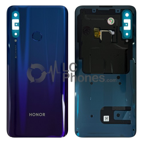 Huawei Honor 20 Lite HRY-LX1T - Battery Cover with Adhesive Phantom Blue < Service Pack >