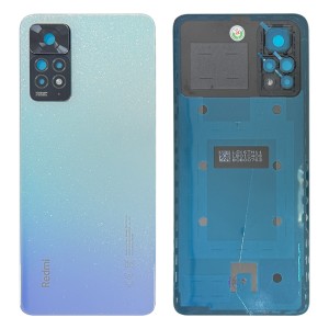 Xiaomi Redmi Note 11 Pro - Battery Cover with Camera Lens and Adhesive Star Blue 