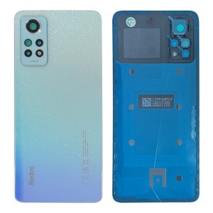 Xiaomi Redmi Note 12 Pro 4G 2209116AG - Battery Cover with Camera Lens and Adhesive Star Blue 