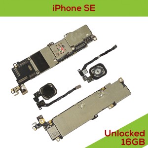 iPhone SE - Fully Functional Logic Board 16GB UNLOCKED with Touch ID