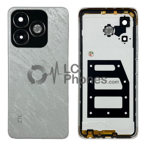 ZTE Blade A75 4G - Back Housing Cover Marble White