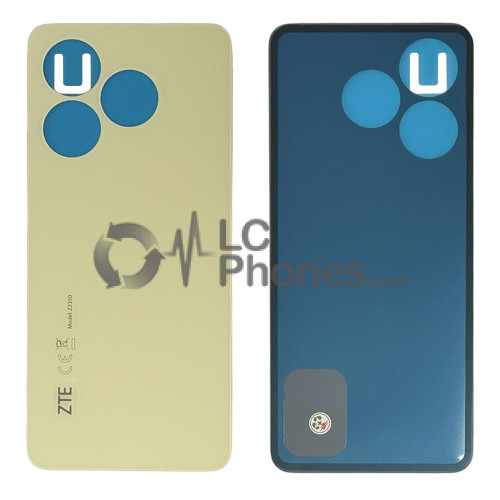 ZTE Blade V60 Vita - Battery Cover with Adhesive Gold