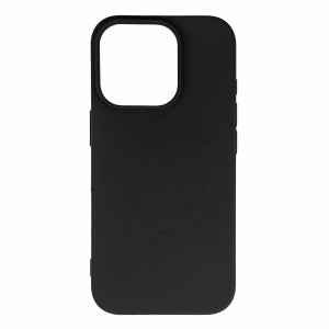 iPhone 16 Pro - Liquid Silicone Case MagSafe Compatible Black