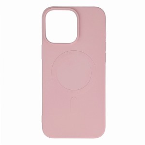 iPhone 16 Pro - Liquid Silicone Case MagSafe Compatible Light Pink