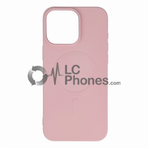 iPhone 16 Pro - Liquid Silicone Case MagSafe Compatible Light Pink