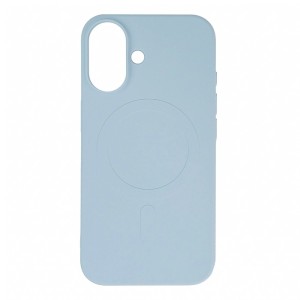 iPhone 16 - Liquid Silicone Case MagSafe Compatible Blue